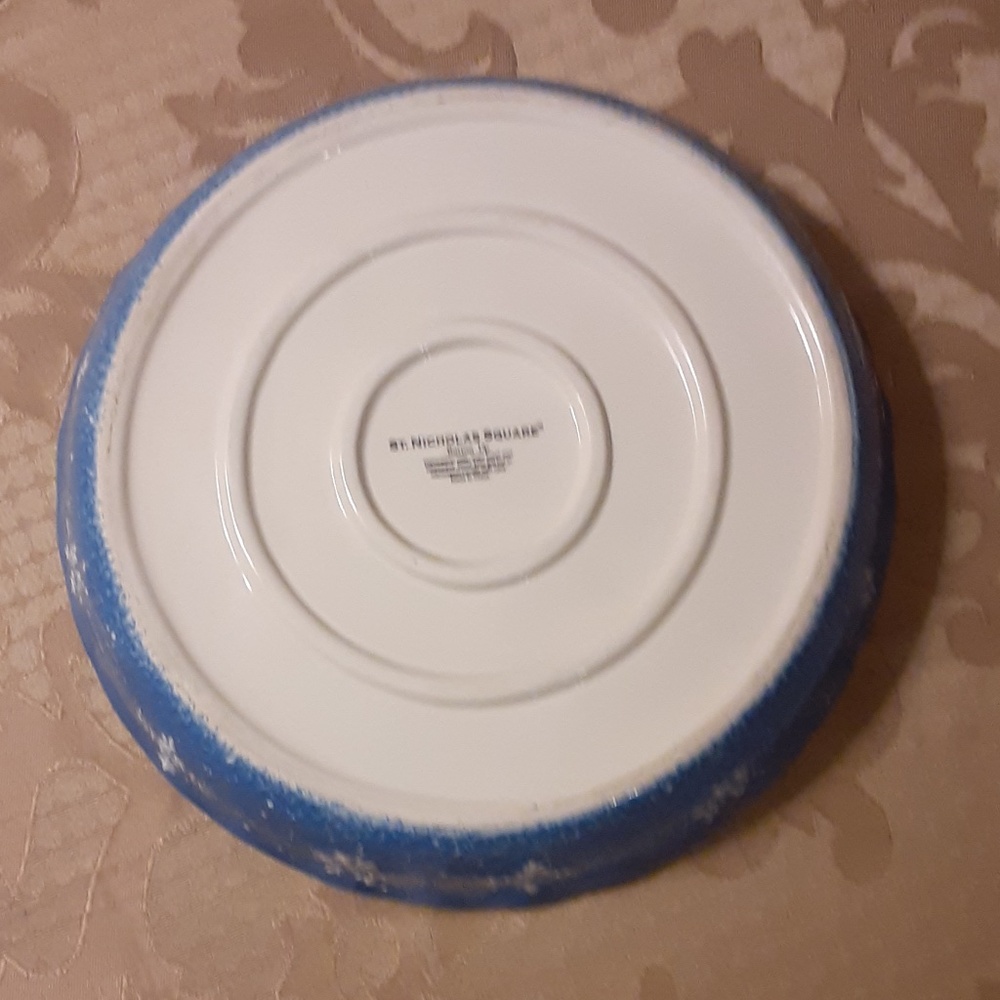 Snowman 10" Pie Plate - Picture 2 of 5